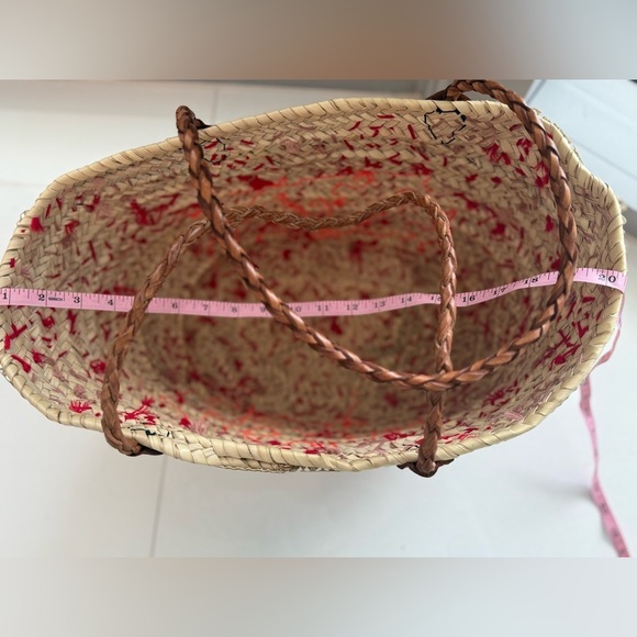 **Handmade Moroccan tote basket** - Picture 4 of 7